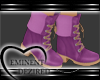 Azteca purple boots 
