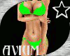 AC Green Rave Bikini