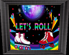 "Let's Roll" Framed