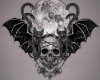 bats ans skull crop top