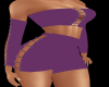 Purple Strapped Outfit