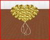 Golden* Heart Balloon