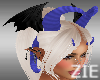 Batty Horns + Wings Blue