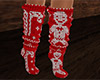 Christmas Socks Tall 9 F