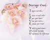 Marriage Creed Poem