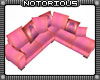 Pink Sectional