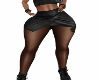 Bri Black Leather Skirt