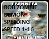 R. Zombie DemonSpeeding