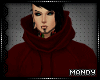 xMx:Red Hoodie-M