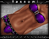 Y| PVC Bikini Purple 1.0