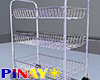 White Supplies Rack