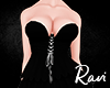 R. Rachel Black Dress