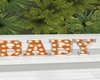 orange baby marquee