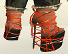 Poppin Orange Heels