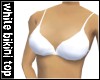 Pure White Bikini Top