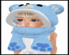 KIDS BLUE HAT&SCARF