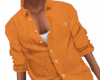 Orange Casual Shirt
