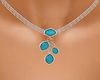 Turquoise Drops Necklace