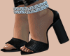 E* Black Suzy Heels