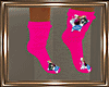 Frozen Pink Socks