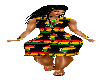 RLL RASTA SHIRTDRESS