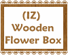 (IZ) Wooden Flower Box