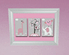 Nursery Pink Wall Art  2