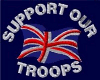 support british troops