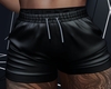M| Black Inked Shorts
