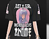 Cute Anime Baggy Tshirt