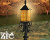 Autumn Street Lamp