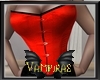 Orange Velvet Corset
