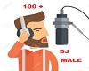 Voix DJ Male + 100