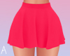 A| Cute Skirt Red