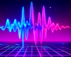 80s Neon Wall