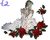 Lady w/redroses