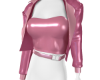 JAZZY PINK LEATHER JKT