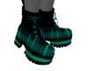 Muse) Teal Matrix Boot