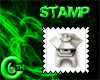 6C Japanese Shrine Stamp