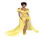 *Ney* Yellow Lace Dress