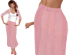 TF* Pink Midi Skirt
