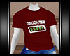 Daughter Tee Red