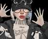 y2k emo cute black outfit