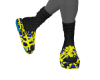 Blue Splatt Slides Black