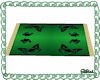 green buttefly rug