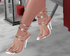 Silver Sandals Heels