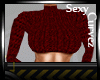 SC| Short sweater red