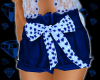SL Sapphire Heart Shorts