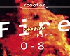 "V" Scooter - Fire 1-8