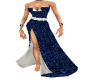blue gawn dress
